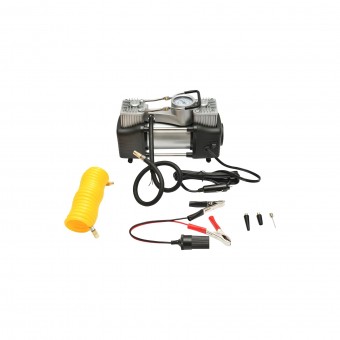 Compresor auto 150 PSI Debit aer 60L/min 12V cu lanterna 