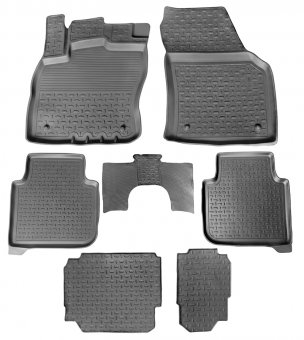 Covorase presuri cauciuc Premium Seintex stil tavita Seat Tarraco 5/7 locuri 2018-2025