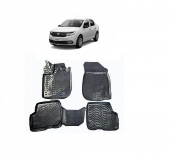 Covorase presuri cauciuc tip tavita Sandero Stepway II 2014-2020