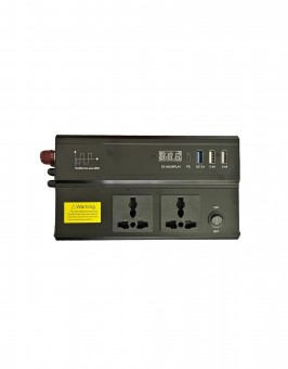 Invertor premium cu afisaj 24V-220V 500W USB priza