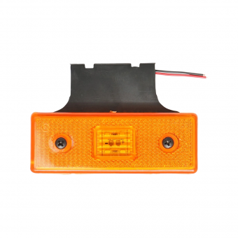 Lampa gabarit laterala LED galbena 12V 24V