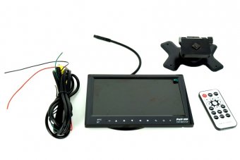 Monitor bord auto cu MP5 Usb Bluetooth Dvix Avi Mp3 Jpeg Ecran 7 Full HD
