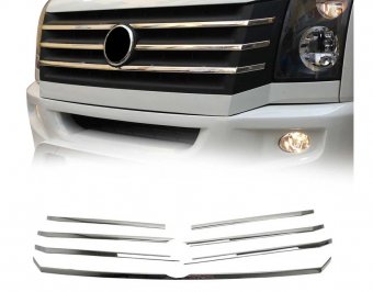 Ornamente inox grila masca fata cromate Vw Crafter 2012-2017