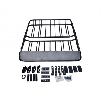 Portbagaj auto plafon metalic cu bare transversale incluse 127x100