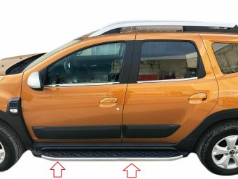Praguri ALM laterale tip treapta Dacia Duster II 2018-2023
