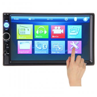 Radio MP3 MP5 Player AUTO 2DIN USB SD card Ecran 7 Bluetooth Touchscreen MirrorLink