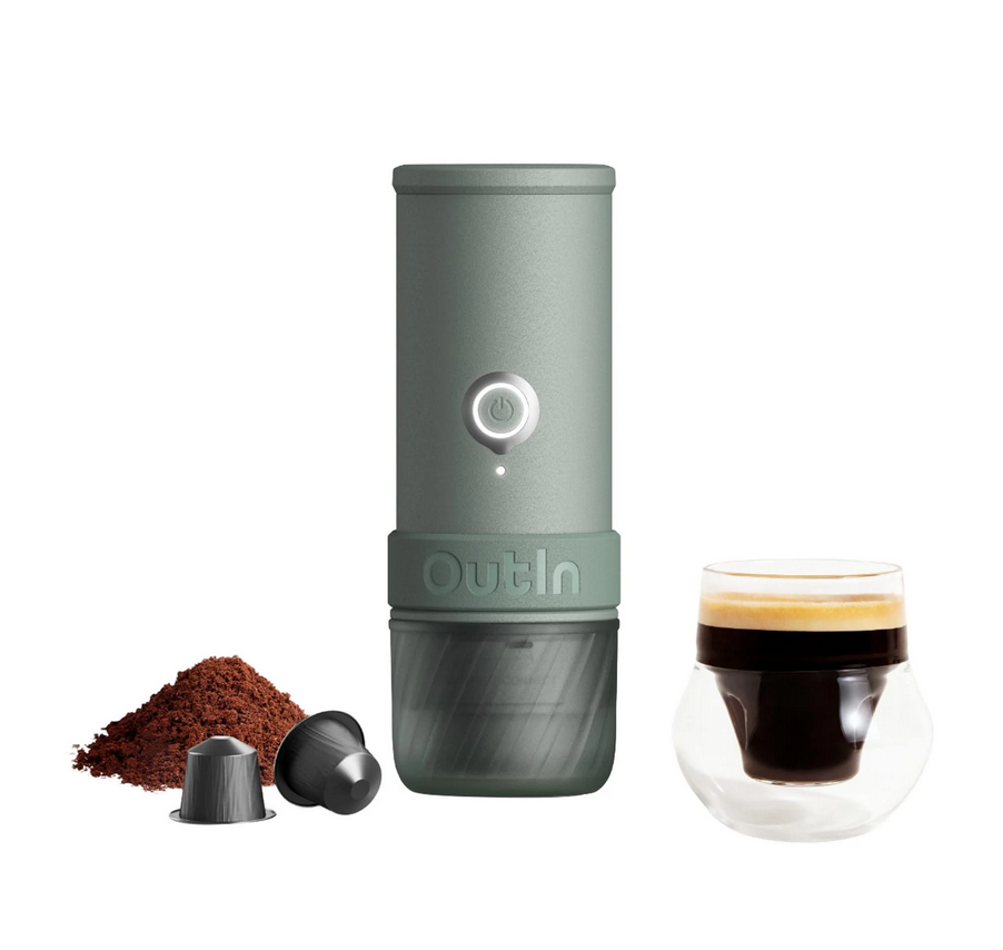 Aparat Espressor cafea portabil Outin Mino - Canyon Green