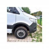 Bandouri protectie aripa overfendere dedicate Mercedes Sprinter W907 2018-2024