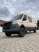 Bandouri protectie aripa overfendere dedicate Mercedes Sprinter W907 2018-2024