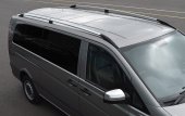 Bare longitudinale negru-gri dedicate Mercedes Vito W639 2004-2014 Compact