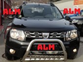 Bullbar inox cu suport de proiectoare ALM Dacia Duster 2009-2017