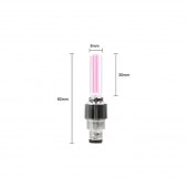 Set 2 capacele valve cu LED diverse culori 