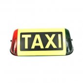 Caseta firma TAXI cu bec 35x13x16