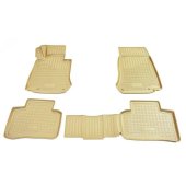 Covoare cauciuc tip tavita BEJ Mercedes GLC X253 2015-2020