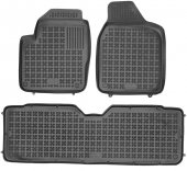 Covorase presuri cauciuc Premium stil tavita Seat Alhambra I 5 locuri 1996-2010