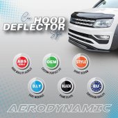 Deflector protectie capota plastic Ford Courier 2014+ ® ALM