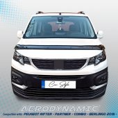 Deflector protectie capota plastic Peugeot Partner 2019-2023 ® ALM