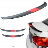 ​Eleron portbagaj negru cu rosu V2 115cm extensibil pana la 130 cm 