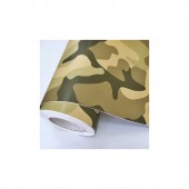 Folie colant auto model camuflaj cu tehnologie de eliminare a bulelor 1,5mx1m