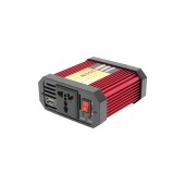 Invertor tensiune de la 12V la 220V 300W cu protectie + USB