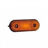 Lampa laterala gabarit 11,8x4,6, LED, galbena, 12-36V