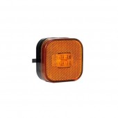 Lampa gabarit 6,2x6,2cm , LED, Galben , 12-36V