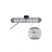 Lampa stroboscopica  profesionala 12V cu telecomanda (portocaliu , rosu-albastru)