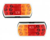 Lampa stop LED SMD stanga si dreapta camion duba remorca tractor 16,5x8 ® ALM