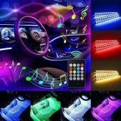 LED interior 7 culori 12smd RGB cu telecomanda 