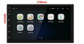Navigatie 2DIN universala Android ecran 7'' IPS Touchscreen Bluetooth GPS 1GB+16GB USB 