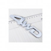 Ornament cromat emblema autoadeziva ” 4WD ”