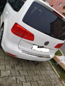 Ornament protectie bara inox premium VW Touran 2010-2015 ALM