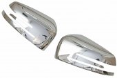 Ornamente capace oglinda inox ALM Mercedes CLS 2011-2018 cu semnalizare