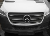 Ornamente inox grila masca fata cromate dedicate Mercedes Sprinter W907 W910 2018-2023