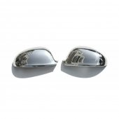 Ornamente capace oglinda inox Vw Passat B5 2004-2005 cu semnalizare in oglinda