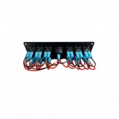 Panou 6 butoane tip rocket ,voltmetru,USB 12V 24V