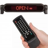 Panou LED afisaj mesaje programabil cu telecomanda 