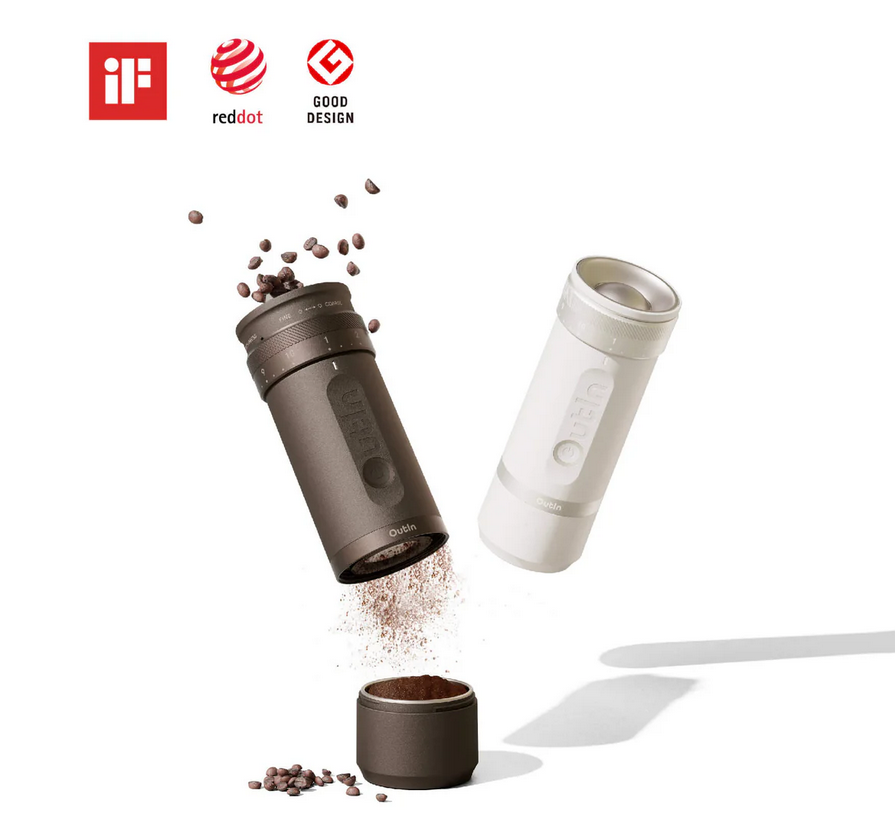 Rasnita de cafea portabila Outin Fino