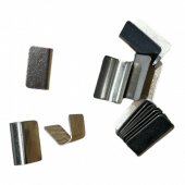 Set 10 cleme metalice pentru paravanturi 