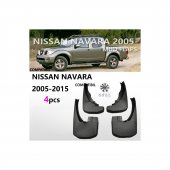 Set aparatori noroi fata spate Nissan Navara 2005-2015 ® ALM