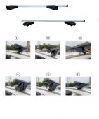 Set bare transversale  Peugeot 508 Break 2019-2023 fara panoramic ® ALM