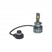 Set becuri LED D2S , 6000K , 45W ,12V Canbus 