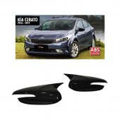 Set capace tip batman compatibil Kia Cerato 2016-2018 ( facelift cu semnalizare in oglinda ) ® ALM