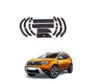 Set complet bandouri protectie aripa + usi compatibil Dacia Duster 2018-2024