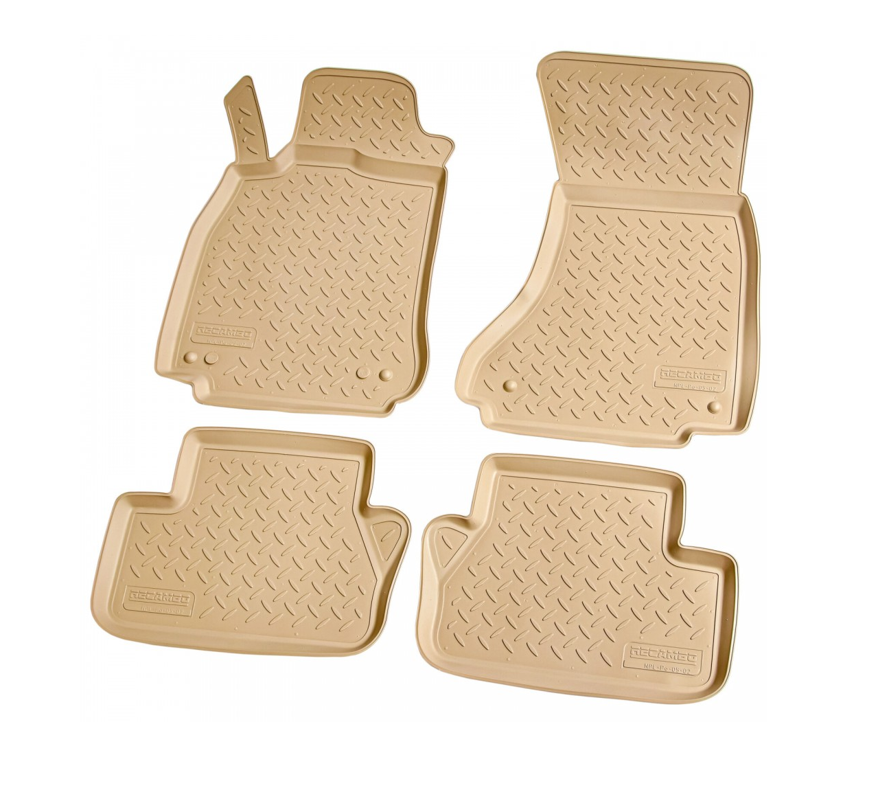 Set covorase presuri tip tavita Bej compatibile Audi A4 B8 2007-2015