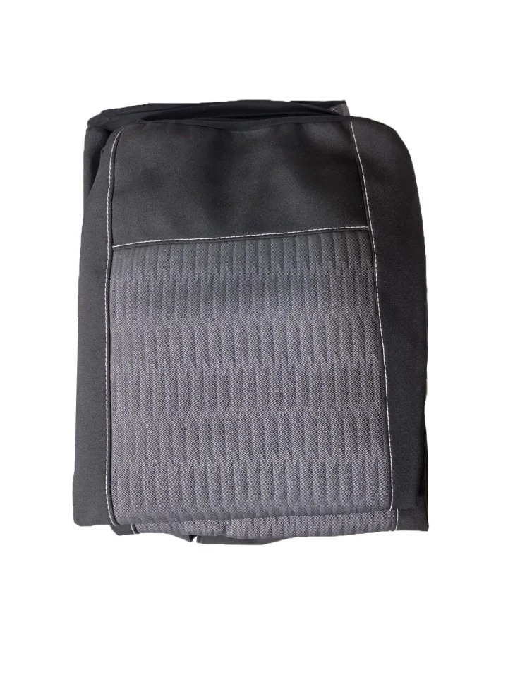 Set huse scaune auto compatibile Nissan Qashqai I J10 2007-2013, negru cu gri, 5 locuri, material textil
