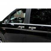 Set ornamente manere inox compatibile Mercedes Vito , V-class W447 fara Keyless Go 2014+