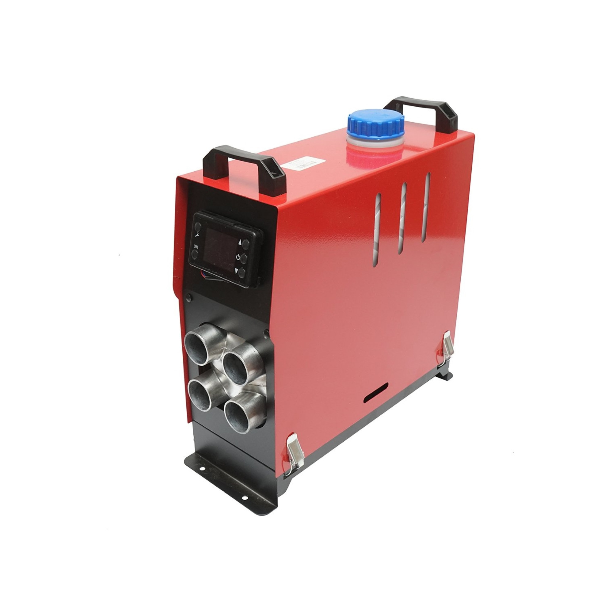 Sirocou incalzitor stationar diesel portabil 5kW 12V-24V cu display LCD, telecomanda , bujie Kyocera
