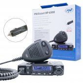Statie radio CB PNI Escort HP 6500, multistandard, 4W, AM-FM, 12V, ASQ, RF